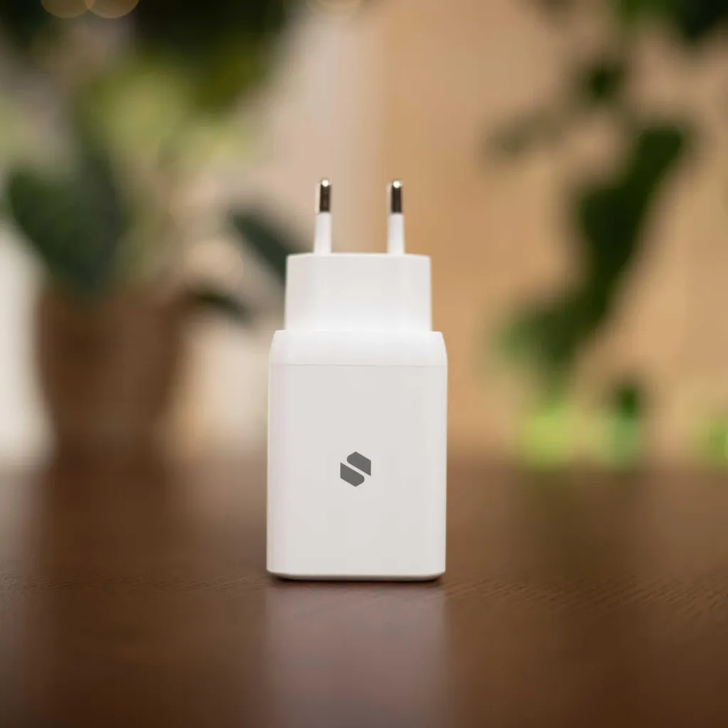 Chargeur USB-C 45W GaN SPACECASE SC007W Blanc - Pack de 2 Unités - 6