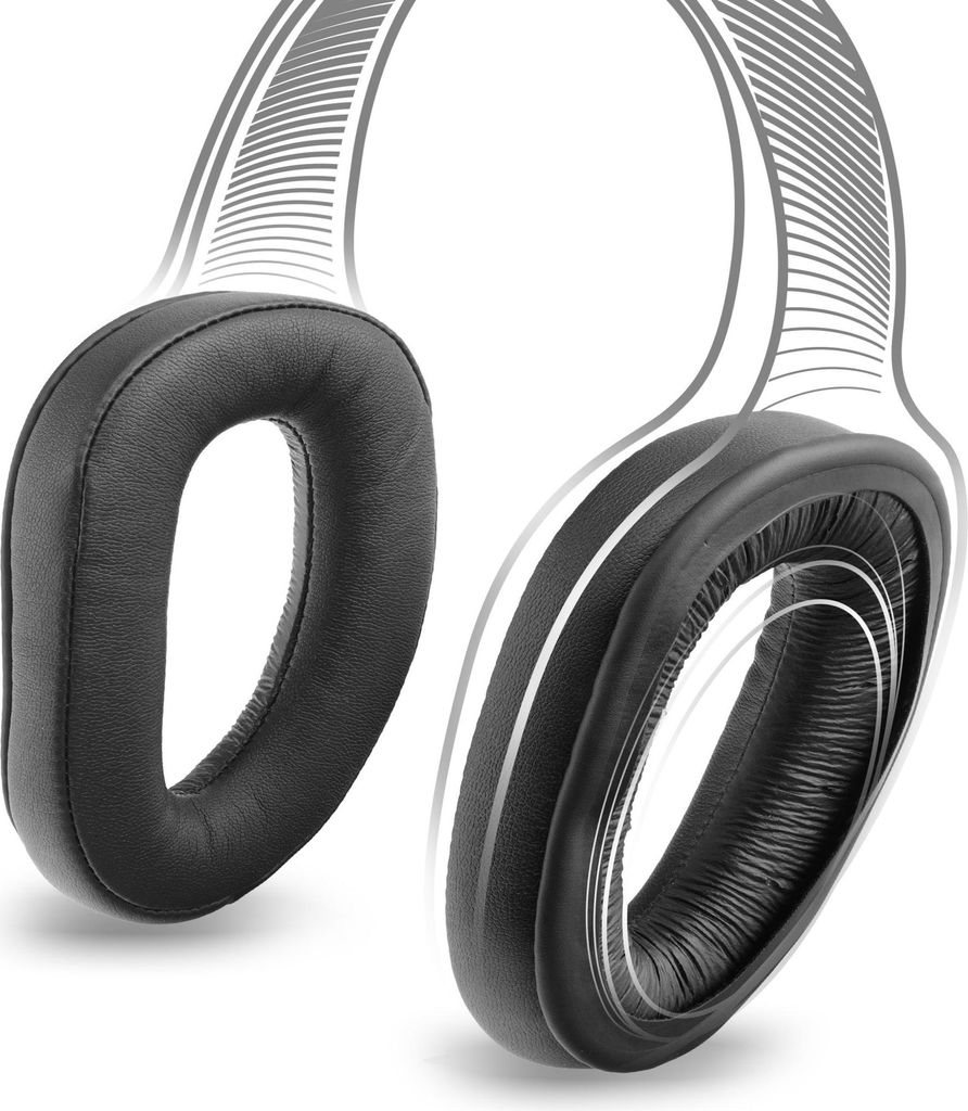 Headset Ersatz Ohrpolster aus Schaumstoff für Sennheiser GSP 300, GSP 301, GSP 302, GSP 303, GSP 350, GSP 370 Kopfhörer Headphone Pads, Ohrhörer...