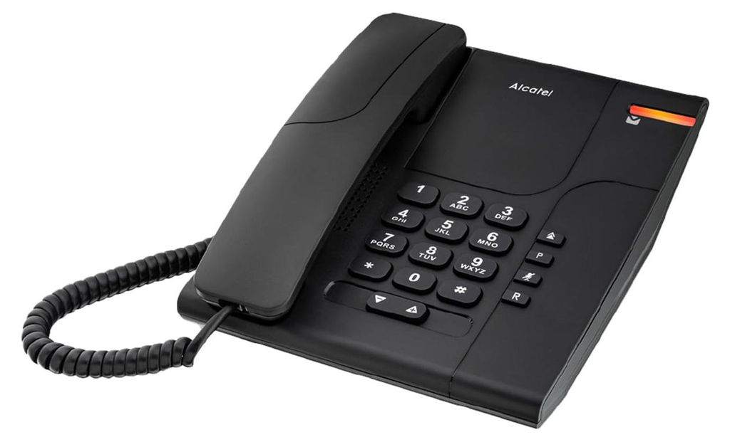 Alcatel Temporis 180, Analog/DECT telefon, Černá Obrázek produktu 