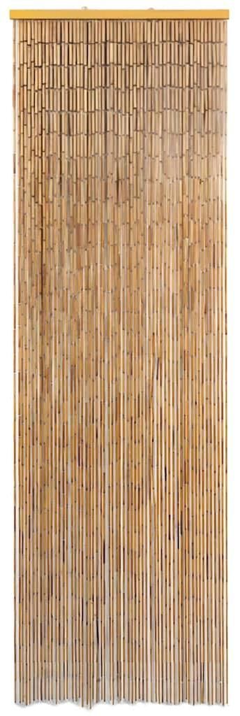 vidaXL závěs proti hmyzu na dveře bambus 56 x 185 cm Obrázek produktu 