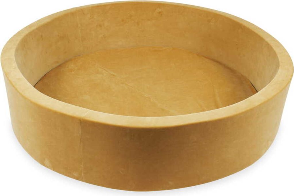 Bällebad 130x30 Samtig weich Carmel – Ohne Bälle / Ohne Bälle