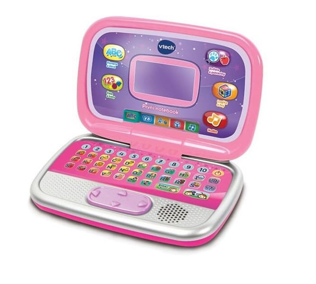 Vtech Prvý notebook - ružový CZ Obrázok produktu 