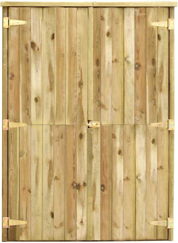 vidaXL Szopa na narzędzia ogrodowe 123x50x171 cm Zdjęcie produktu 