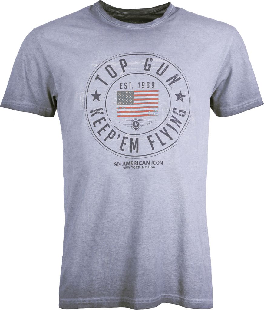 Top Gun T-Shirt TG20201033 Herren navy S