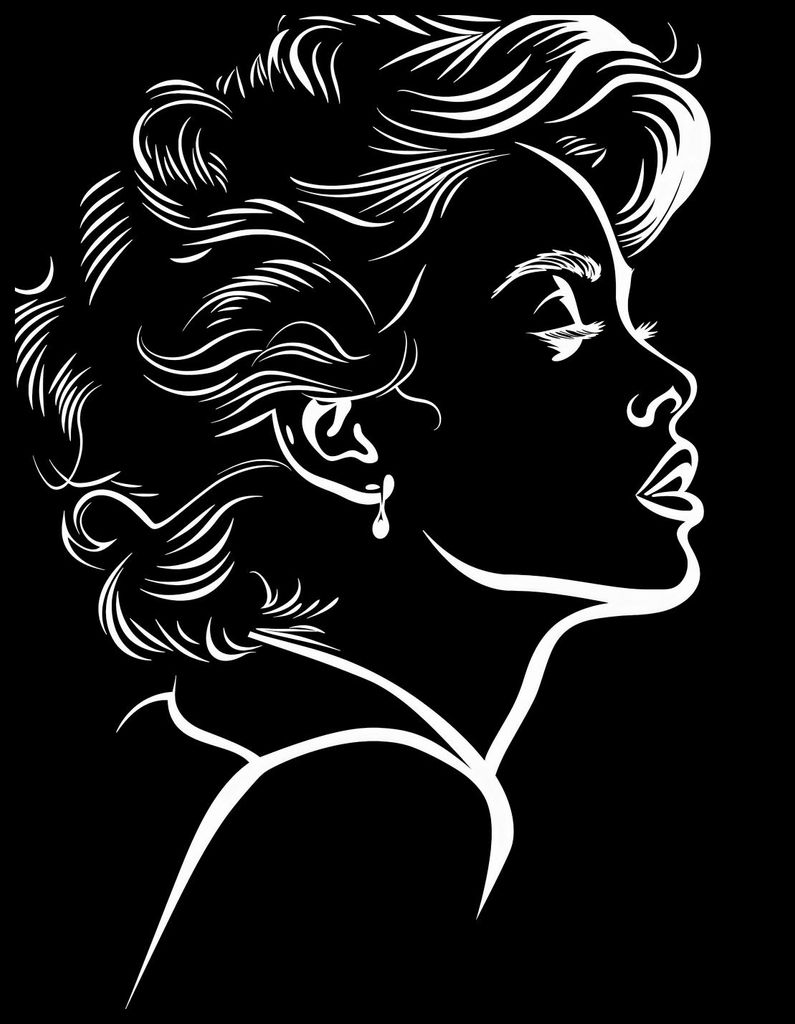 Plakat 50x65cm Monochromatisch Flesh