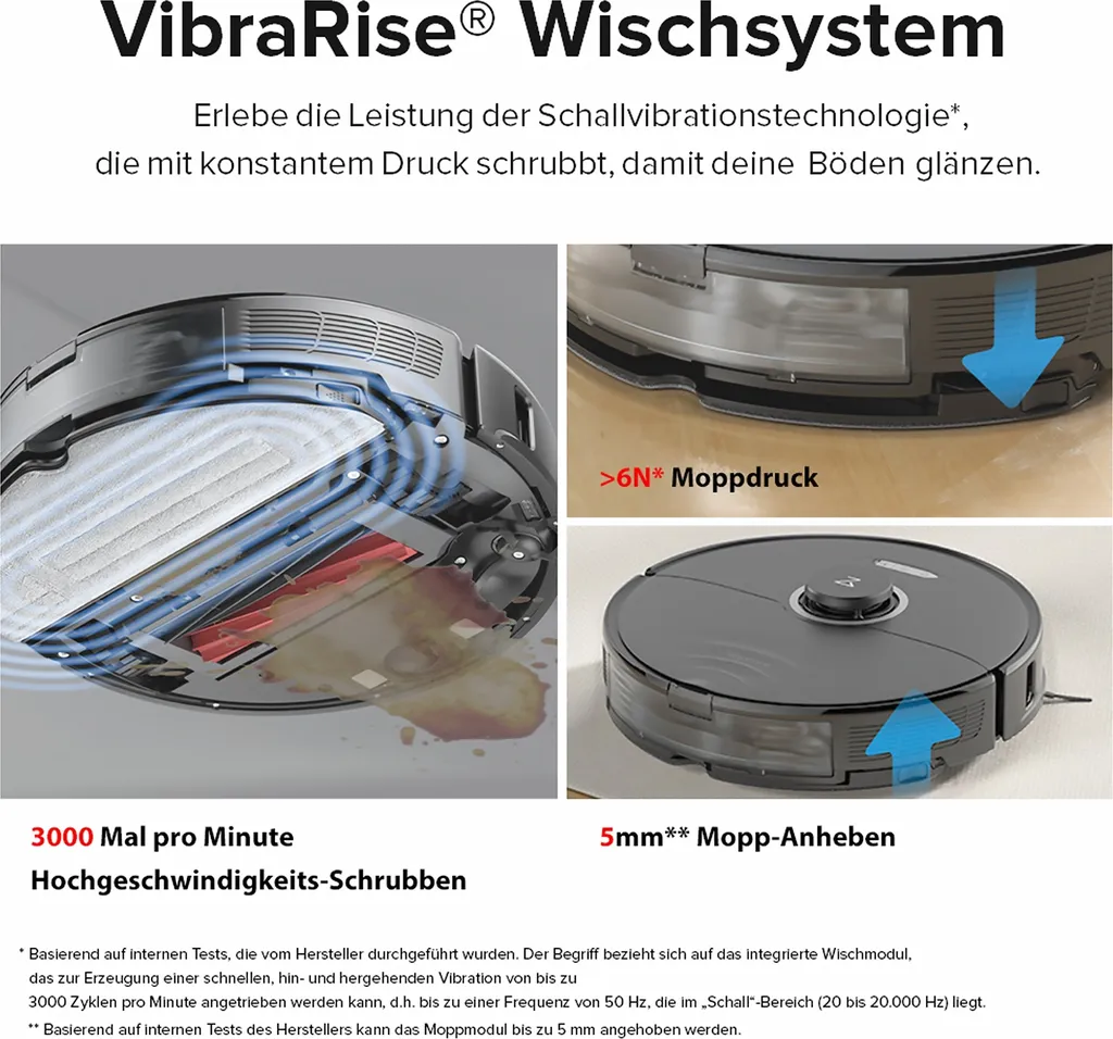 Accessoires officiels Roborock S8 haute efficacité et brosses souples