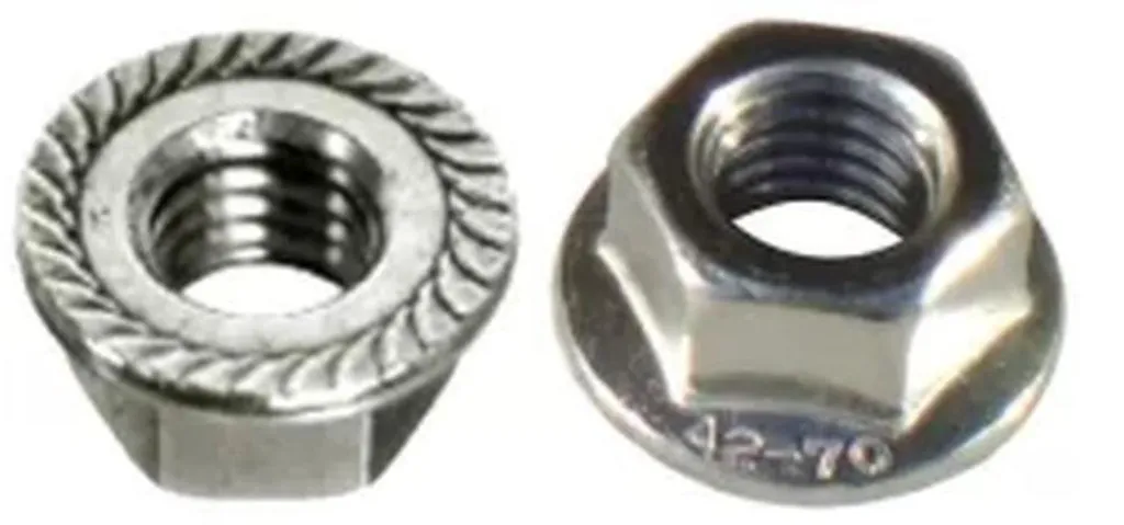 Écrous M5 Anti-Dévissage en Inox A2 - Stop aux Vibrations - 200 Pièces