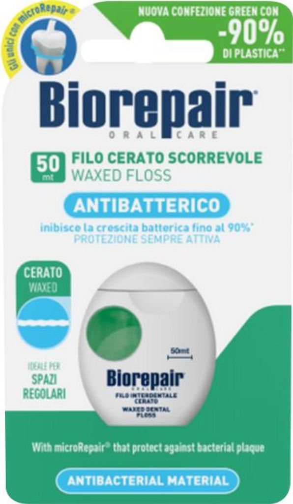 BIOREPAIR Zahnseide gewachst 50 m