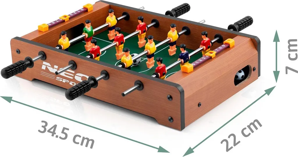 Mini baby-foot mobile ; baby-foot de poche Mini Soccer Table pour la maison & en déplacement pour petits & grands Mini baby-foot mobile ; baby-foot de poche Mini Soccer Table pour la maison & en déplacement pour petits & grands