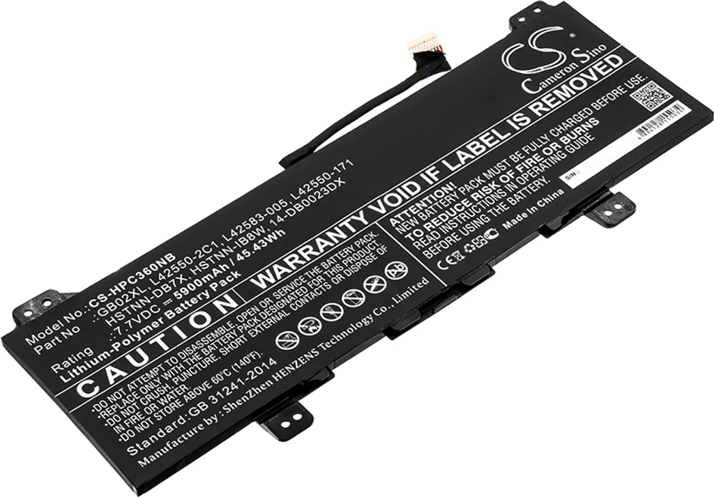 Batterie PC Portable HP Chromebook X360 11 compatible GB02XL HSTNN-DB7X
