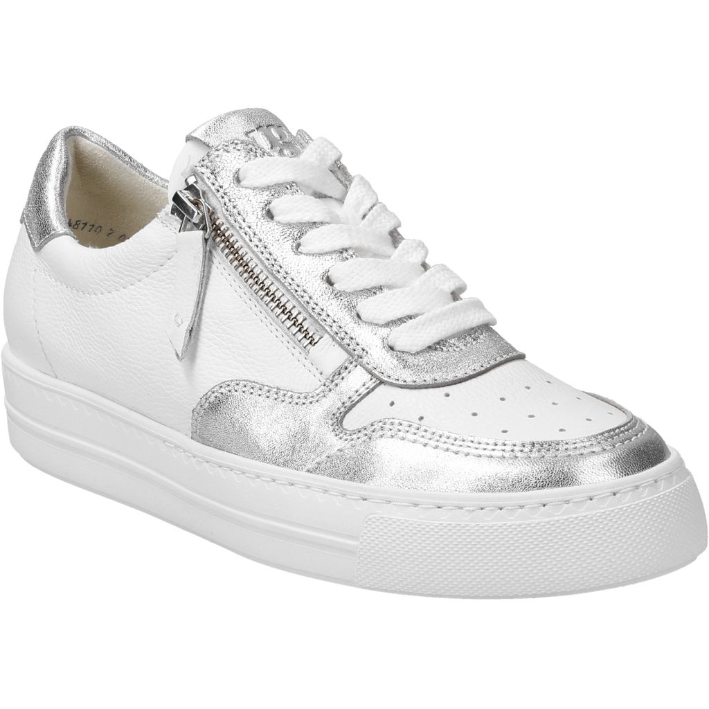Paul Green Sneaker 5155-053, Glattleder, Weiß, Damen