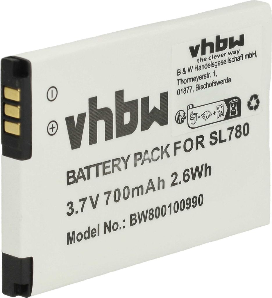vhbw Akku kompatibel mit Siemens Gigaset SL785, SL780, Produktbild 