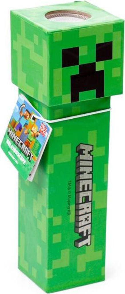 Minecraft Kaleidoskop Creeper Design, 19 cm Höhe, 5 cm Breite, 5 cm Tiefe