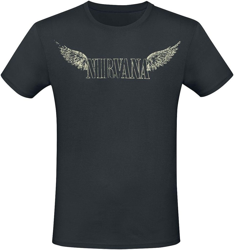 Nirvana T-Shirt Herren Utero schwarz Band-Merch, Bands 100% Produktbild 