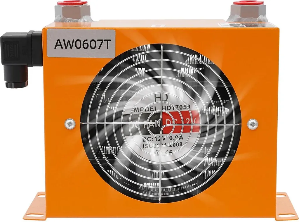 Échangeur de chaleur refroidi par air 20 L/min ventilateur 12V autonome