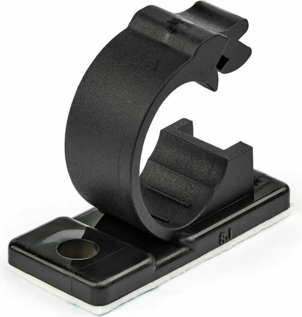 Supports de Montage Noirs pour Serre-Câbles StarTech CBMCC2 Robustes