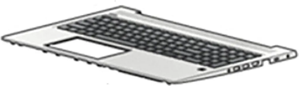 Boîtier inférieur HP L45090-B31 robuste avec clavier haute précision