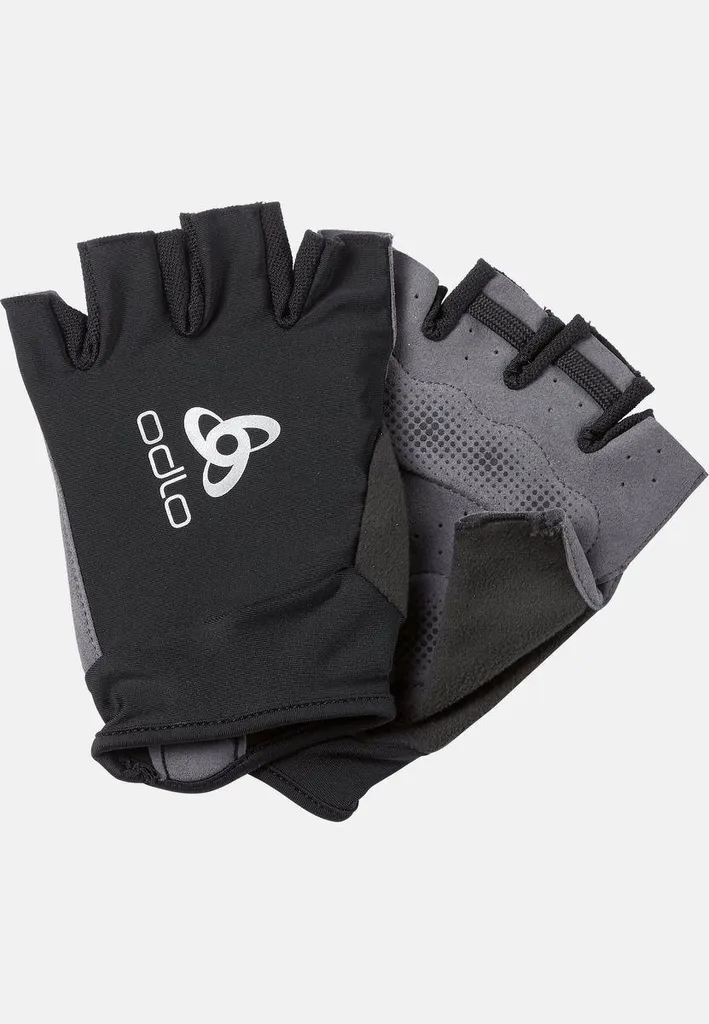 Gants de vélo de course respirants Odlo Active noirs XXL confortables