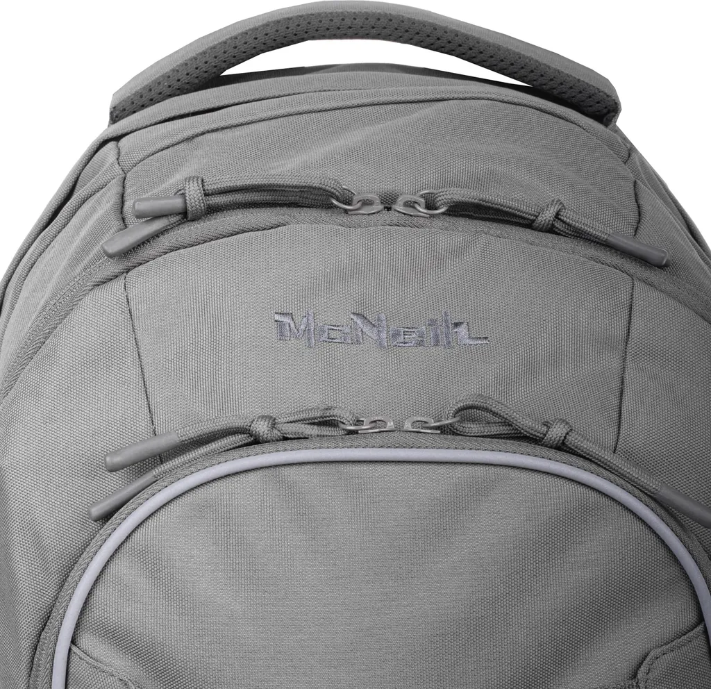 Sac d'école McNeill Milo léger et robuste - Design Grey Taupe