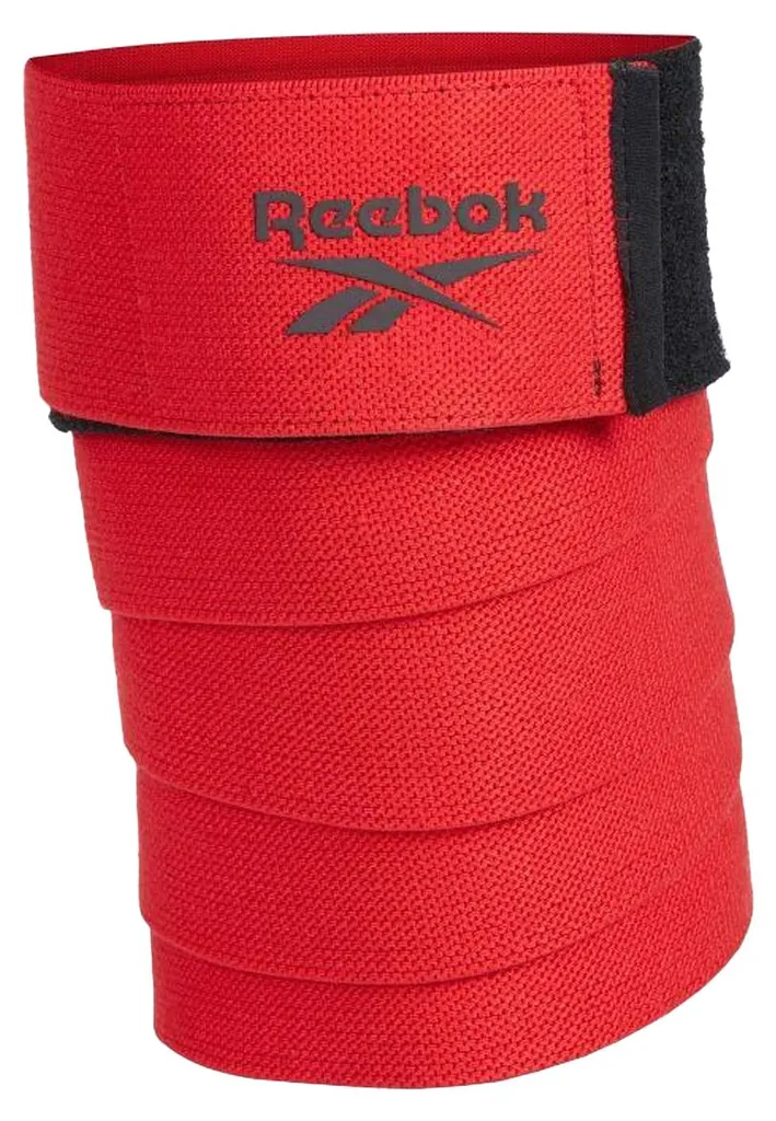 Genouillère élastique Reebok PP3543 de compression couleur rouge