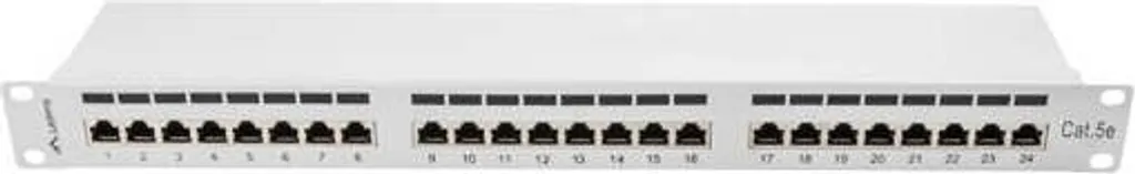 Lanberg PPS5-1024-S Patch Panel 24 Ports 1U Cat.5e Blindé FTP Gris - 2