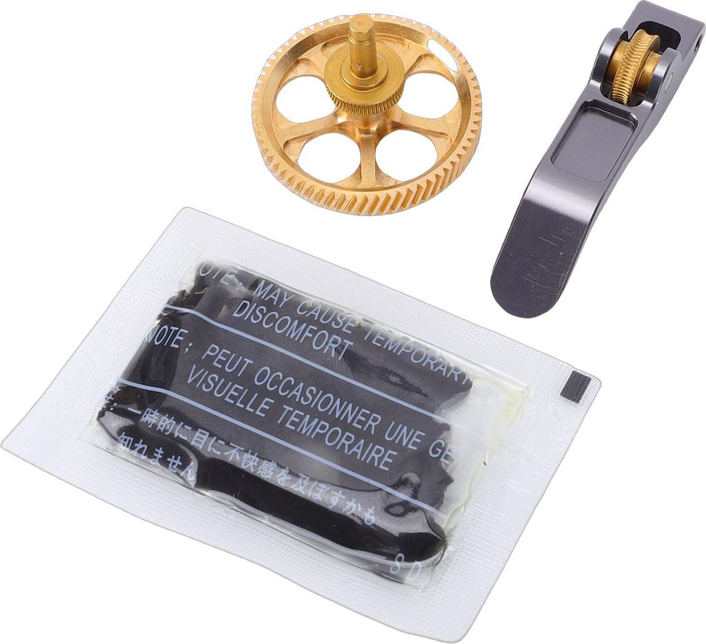 Extruder Gear Assembly Ersatz für Bambu Lab A1 A1 Mini 3D Drucker Messing gehärtetem Stahl DLC Nano beschichtet Extruder Gear