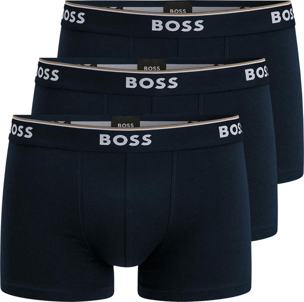 BOSS BOXER HERREN BLAU : Farbe - Blau, Größe - S Größe: S Produktbild 