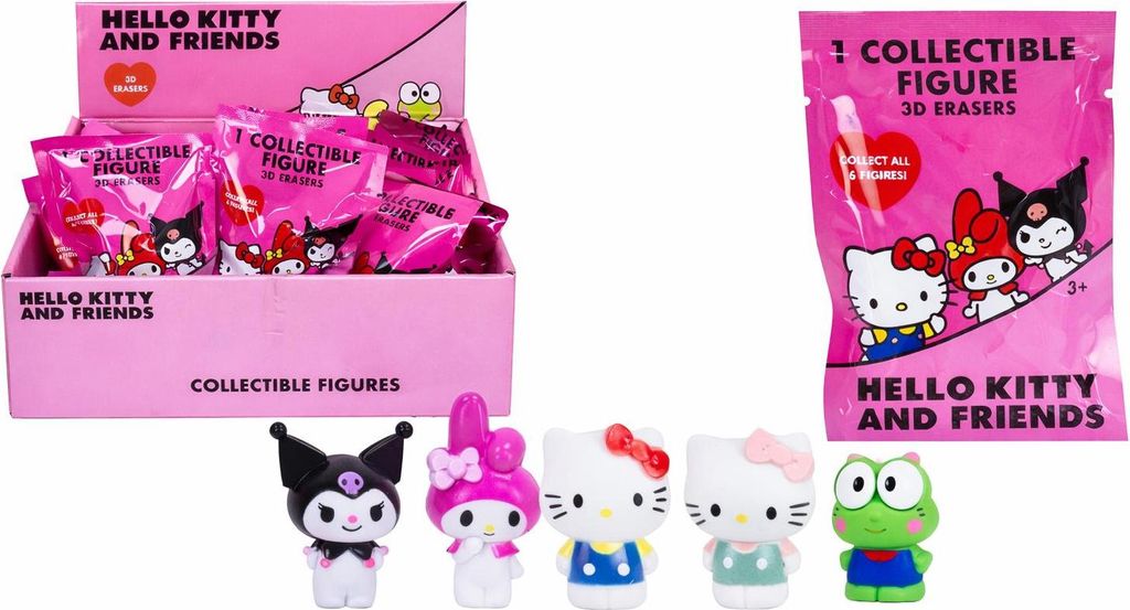 Hello Kitty 3D Sammelfigur Radiergummi im Blindbag – 1 von Produktbild 