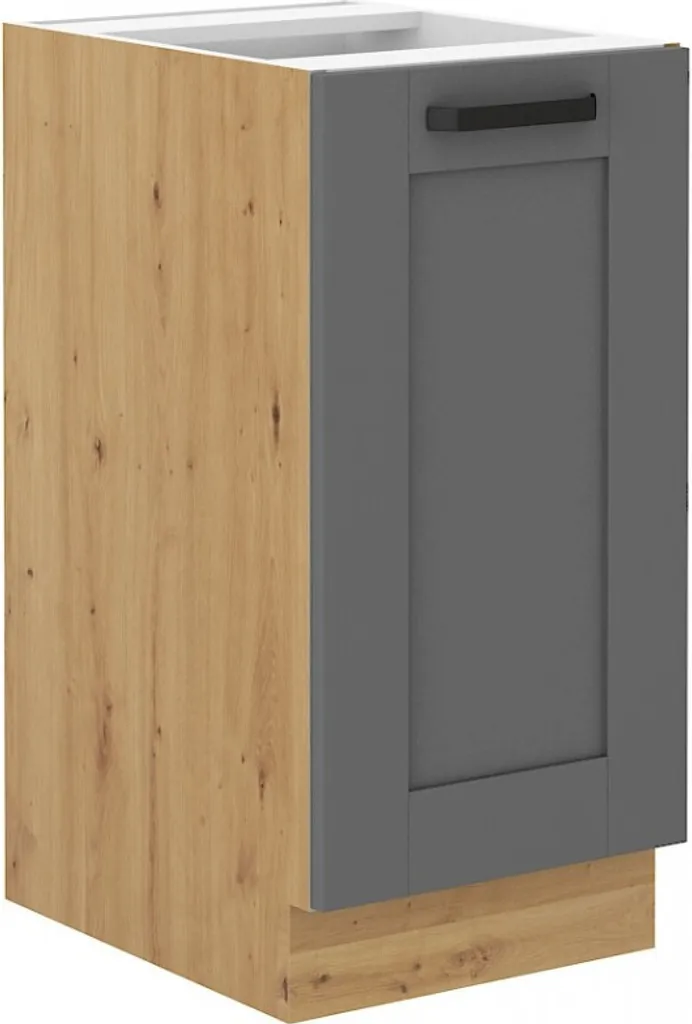 Offerta Armadietto LAILI 40 cm Grigio e Rovere Artisan - Miglior Prezzo
