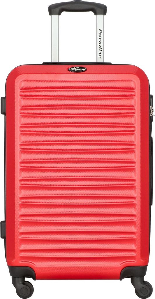 Paradise by CHECK.IN Havanna - 4-Rollen-Trolley 67 cm (rot) Produktbild 