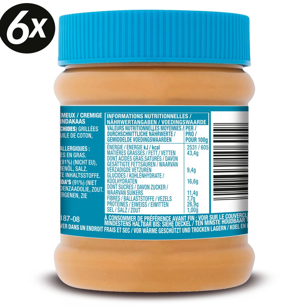 SKIPPY 6x Erdnussbutter "Creamy" Peanut | Kaufland.de