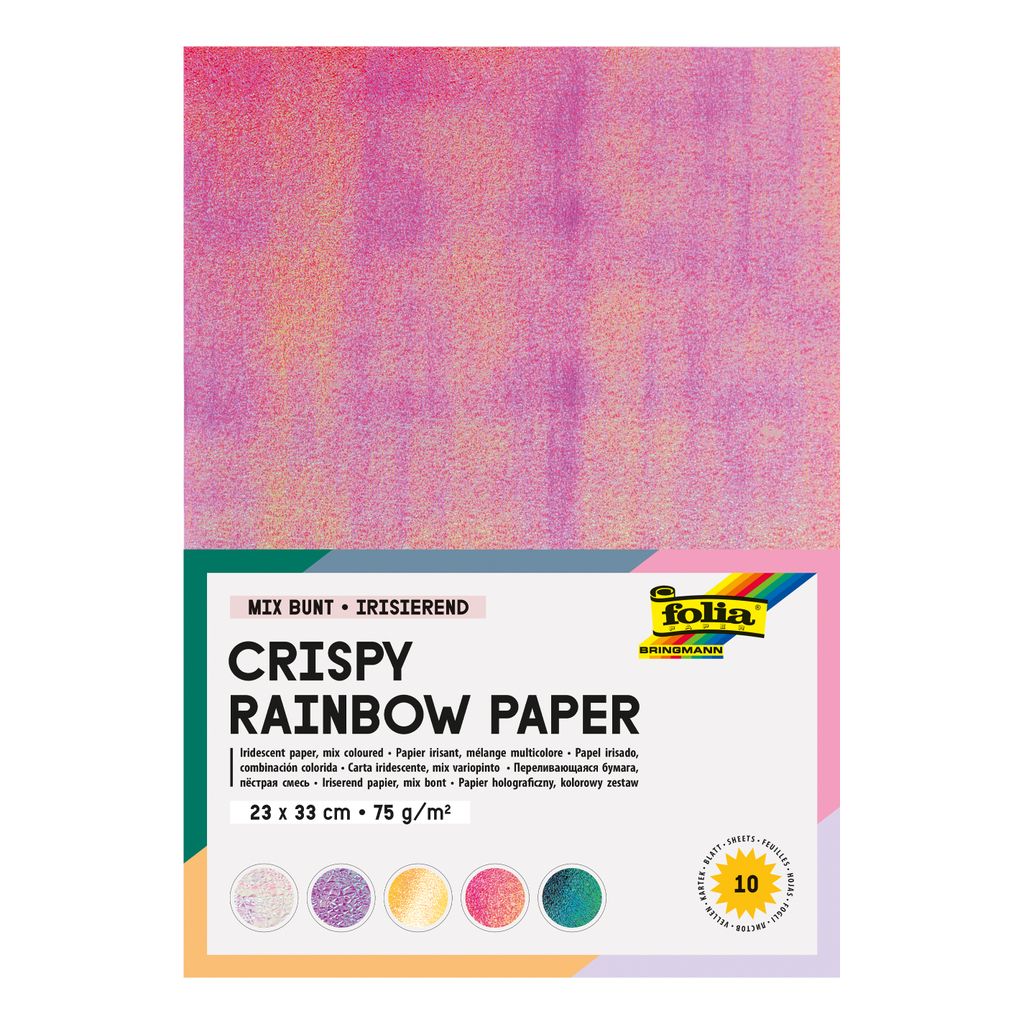 Folia 310409: Papel iridiscente, 75 g/m², 230 x 330 mm, 10 Imagen del producto 