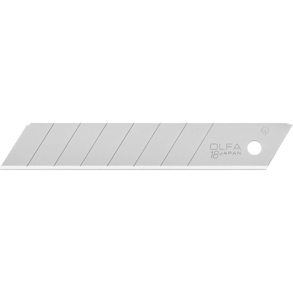 Lames de cutter LB-10 Etui de 10 lames 18 mm Image du produit 