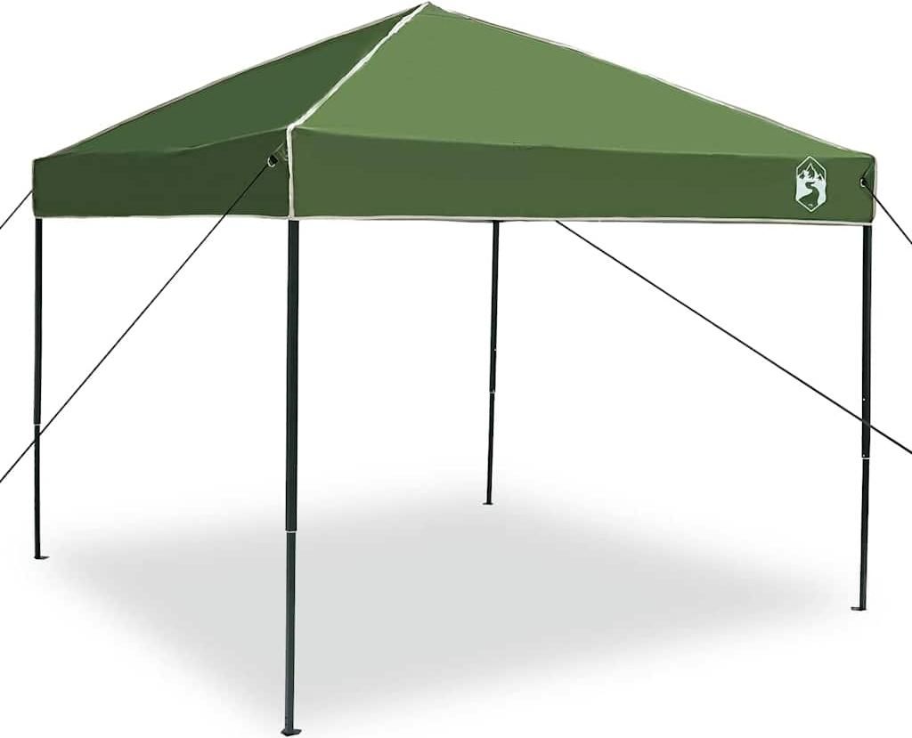 Pavillon-Zelt Grün 243 x 243 x 251 cm Stoff
