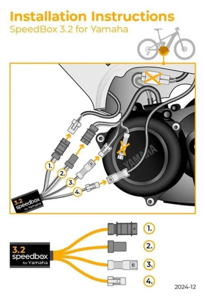 Solution Débridage Vitesse Yamaha Speedbox 3.2 Argent One Size VAE
