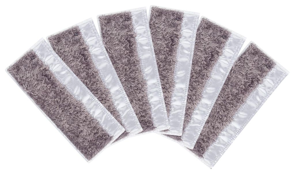 6er Pack waschbare trockene Wischpads Ersatz fuer iRobot Braava Jet M6 Wischtuchzubehoer