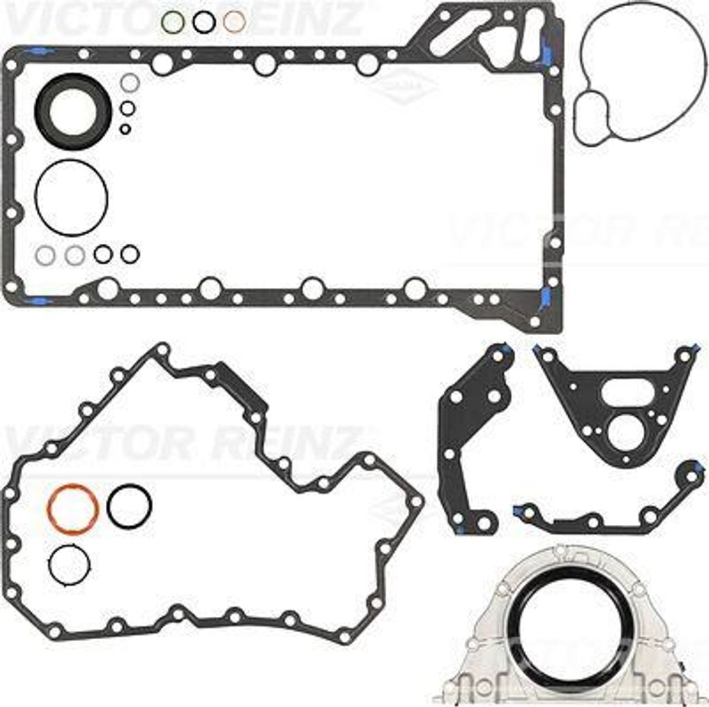 VICTOR REINZ 08-10176-01 Dichtungssatz, Motorblock OE 11112159389 kompatibel mit 5er F10, 5er F07, 5er F11, 6er F12, 6er F13, 6er F06, 7er F01, X5,...