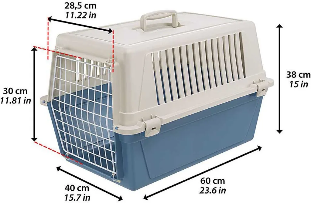 Ferplast Atlas 30EL 73009799EL : Caisse de transport chat et chien - 4