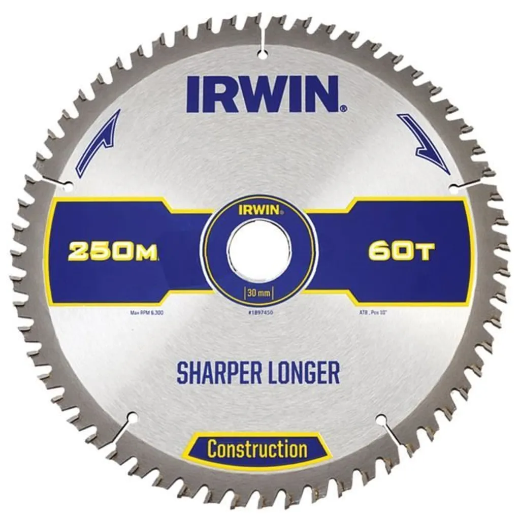 Lame de scie de 160mm avec 48 dents pour découpe de bois tendre