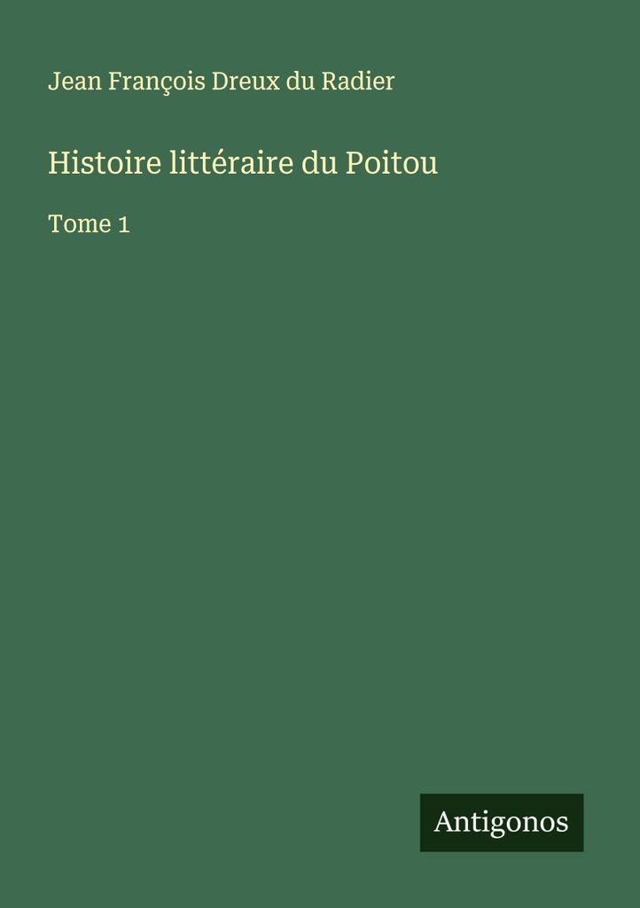 Literaturgeschichte des Poitou