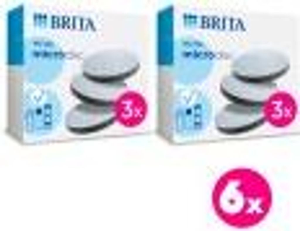 Brita MicroDisc - Filter für Flaschen und Filterflaschen (6x Microdisc)