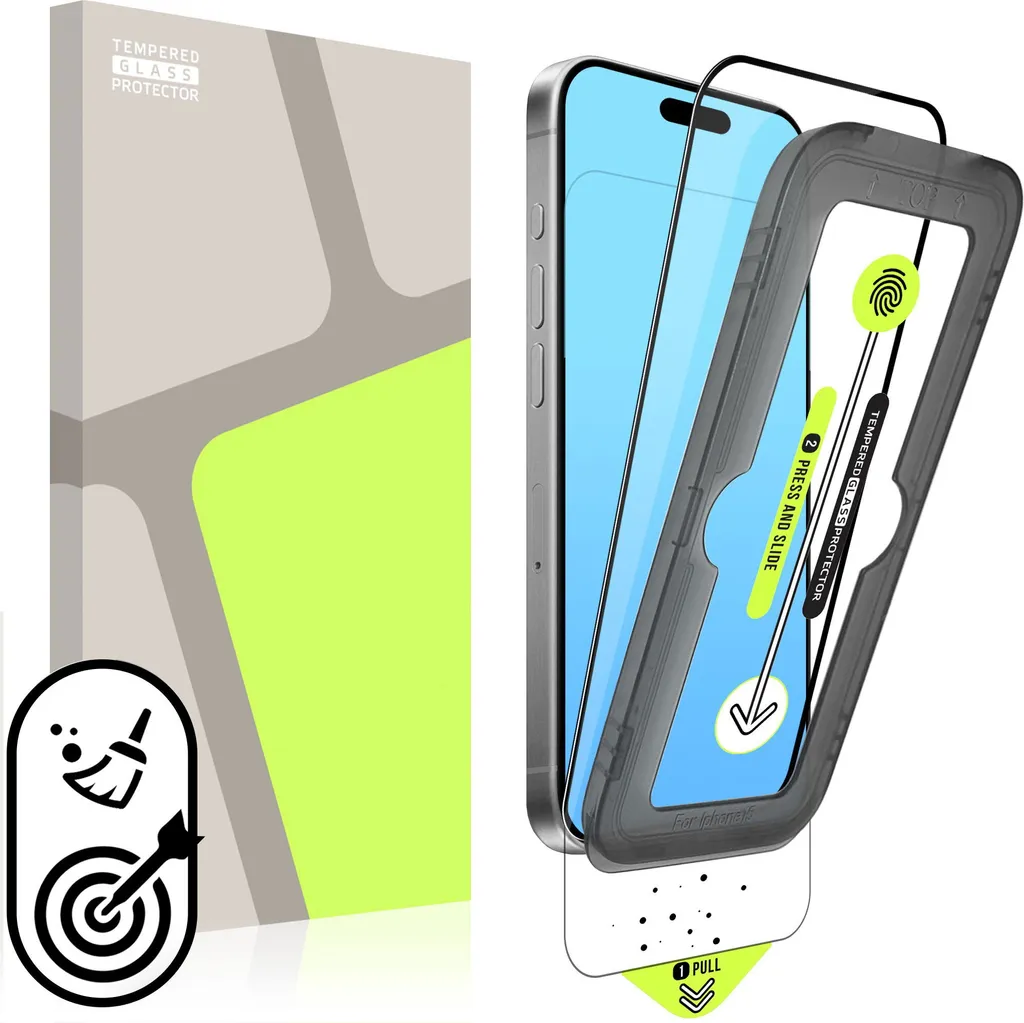 Verre Trempé iPhone 16 Plus : Finis les Écrans Brisés et Pose Ratée
