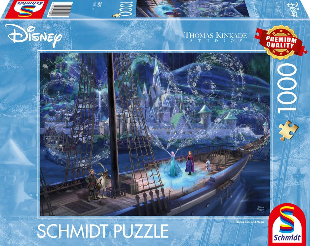 Schmidt Spiele 58052, 1000 Stück(e), Cartoons, 12 Jahr(e) Produktbild 