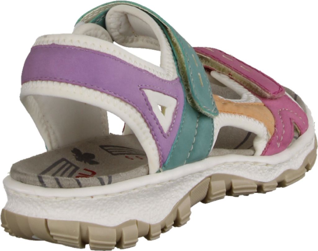 Rieker Damen Sandale bunt Trekking Outdoor gepolstert Produktbild 53