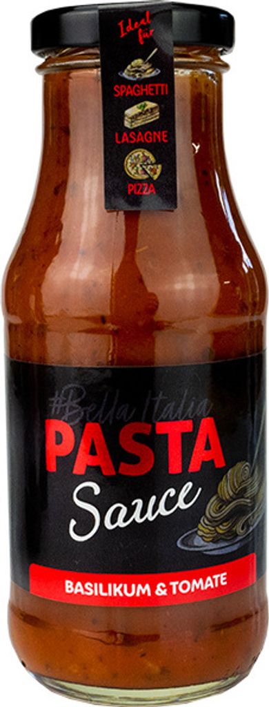 Pasta Nudelsauce - Basilikum & Tomate, 250 ml Produktbild 