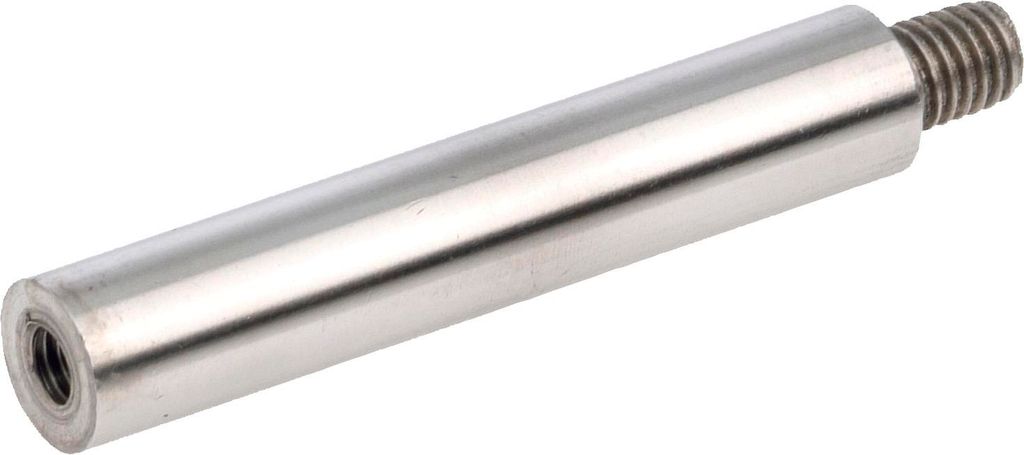 CROSO Verbindungsstift mit Gewindebohrung, ø 12 mm, Länge 110 mm,Edelstahl V2A