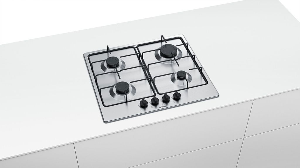 Bosch Serie 4 PGP6B5B85 Einbau-Kochfeld aus Stahl, 58 cm, Produktbild 3