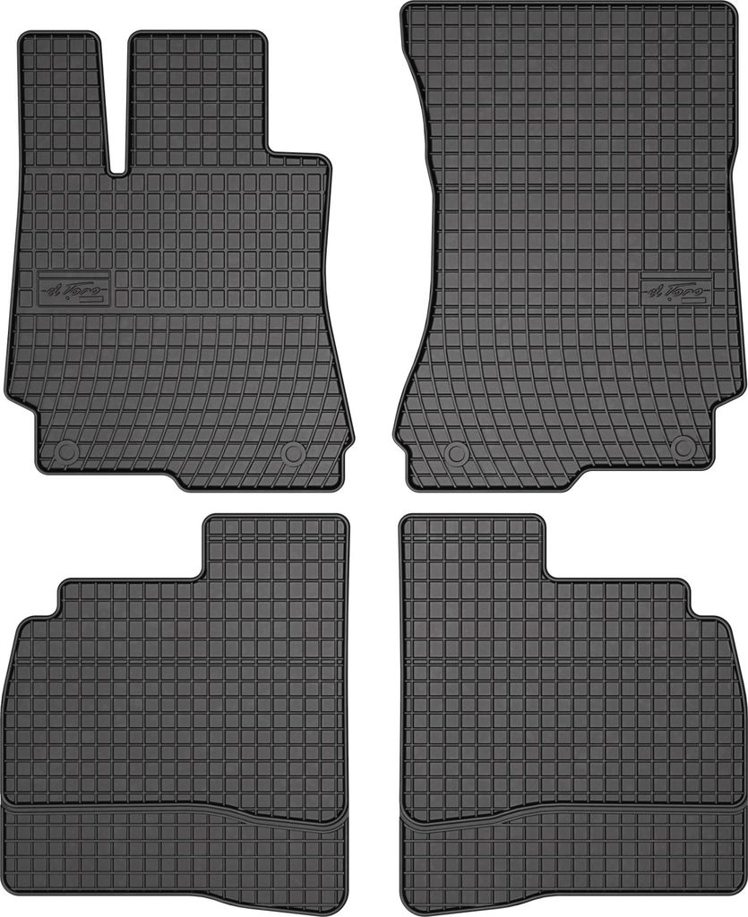 FROGUM Gummimatten Autofussmatten für Mercedes S W221 2005-2013