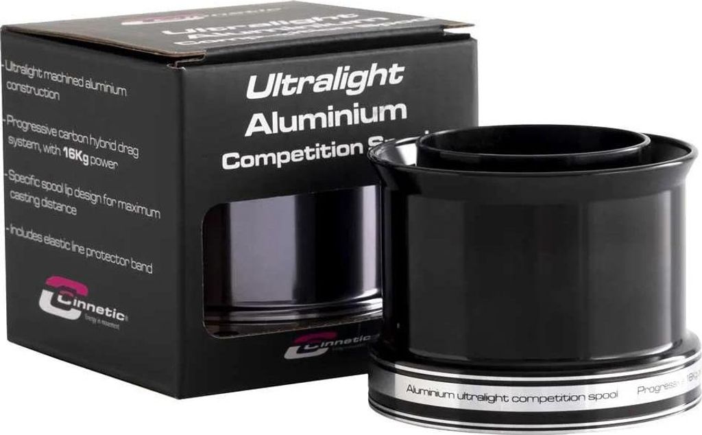 Cinnetic Ultralight Competition 5 Ersatzspule Durchsichtig Durchsichtig One Size