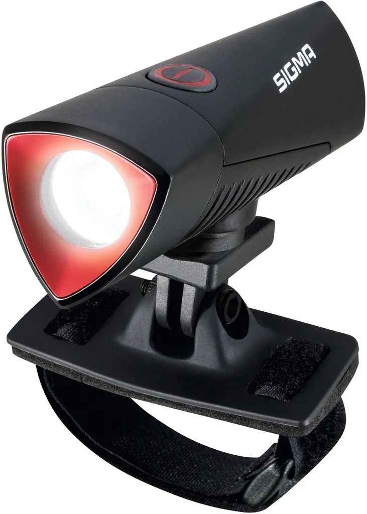 Sigma Buster 700 Lumens LED Noir Lampe de Casque Rechargeable USB C